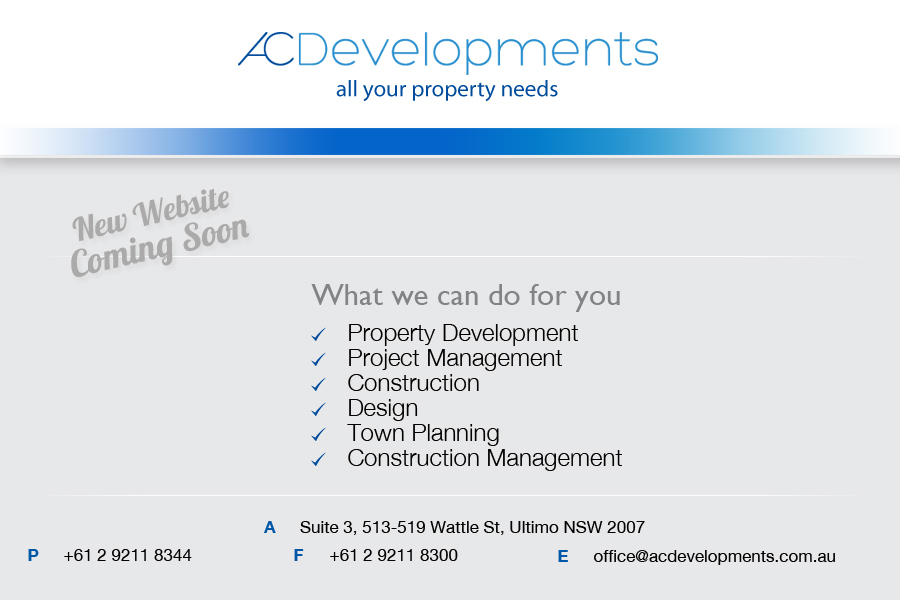 AC Developments :: Construction & Property Development